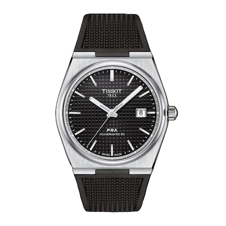 Tissot PRX Powermatic 80 – 40 mm, Black Dial (Men’s)